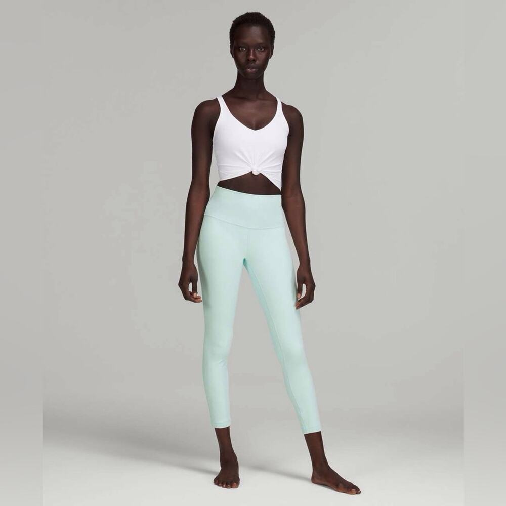 Lululemon Align High-Rise Pant 25" in Delicate Mint Size 6.
